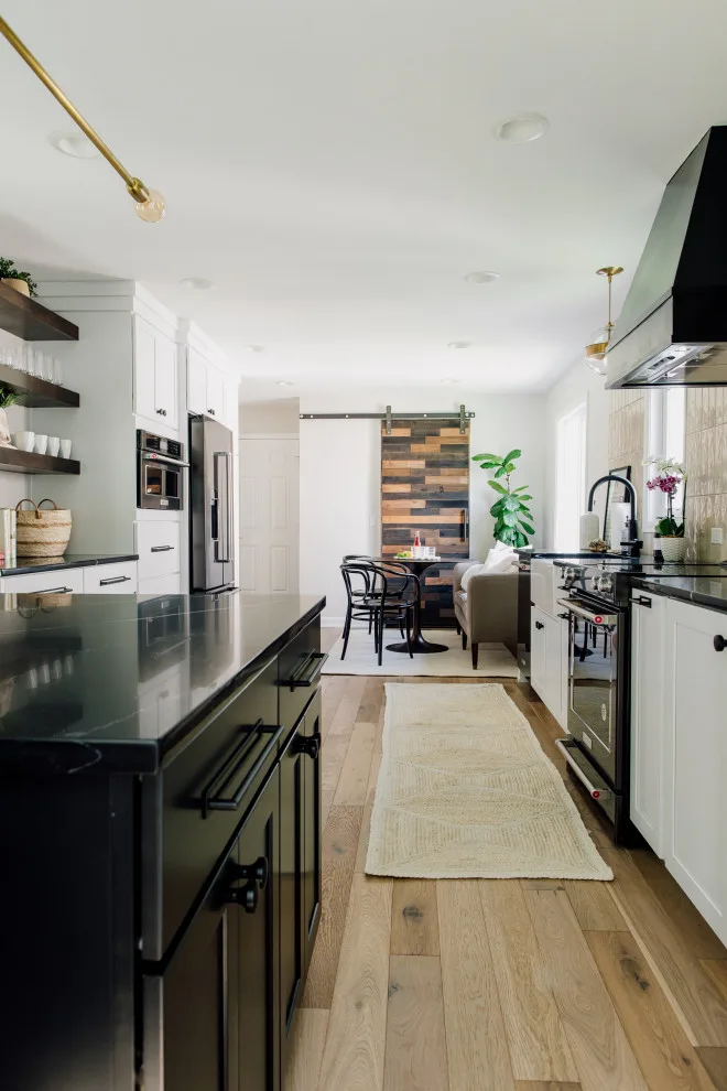 Contemporary Lakeside Kitchen at Zorinsky by Amethyst Home - Photo 45