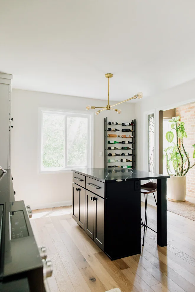 Contemporary Lakeside Kitchen at Zorinsky by Amethyst Home - Photo 60