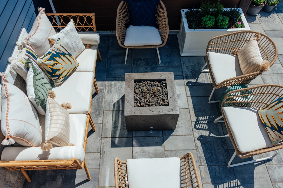 Pool Oasis & Decking in a Small Space by Gardens Of Babylon Landscapes - Photo 11