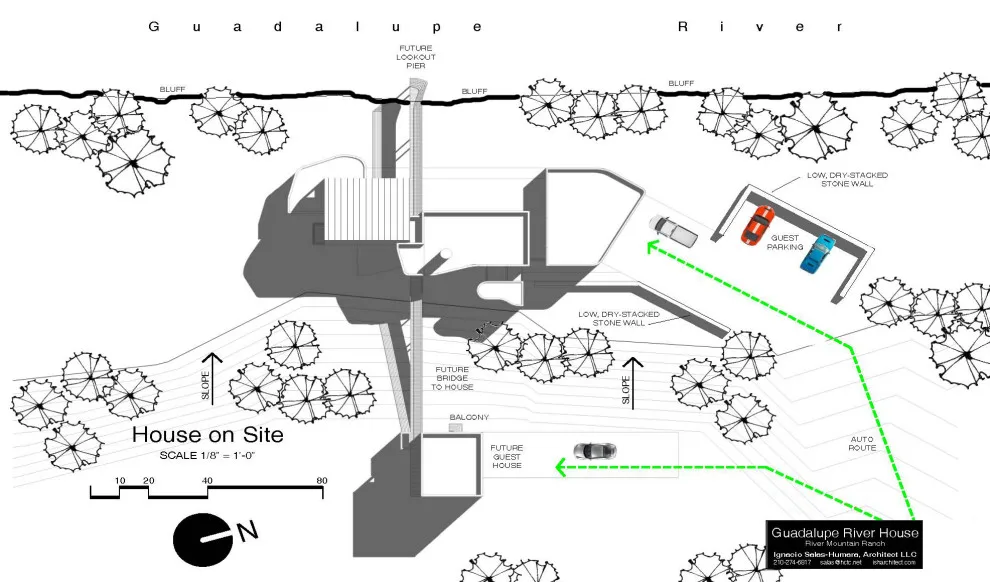 Guadalupe River Residence (In Progress) by Ignacio Salas-Humara Architect LLC - Photo 8