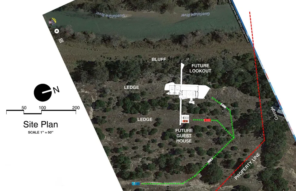 Guadalupe River Residence (In Progress) by Ignacio Salas-Humara Architect LLC - Photo 11