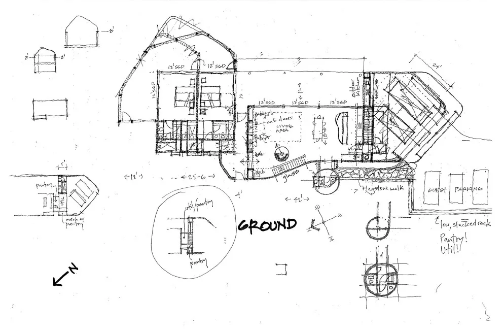 Guadalupe River Residence (In Progress) by Ignacio Salas-Humara Architect LLC - Photo 3