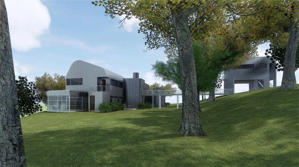 Guadalupe River Residence (In Progress) by Ignacio Salas-Humara Architect LLC - Photo 24