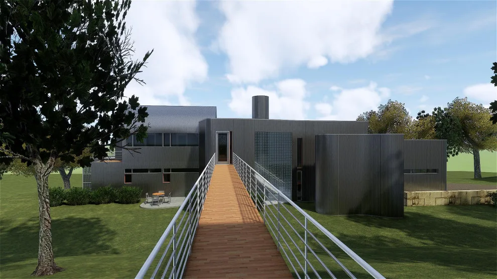 Guadalupe River Residence (In Progress) by Ignacio Salas-Humara Architect LLC - Photo 21