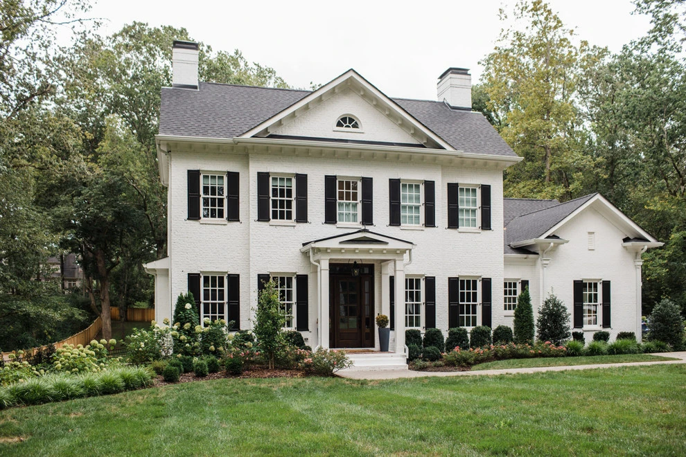 Colonial Traditional Landscaping | Nashville, TN by Gardens Of Babylon Landscapes - Photo 25