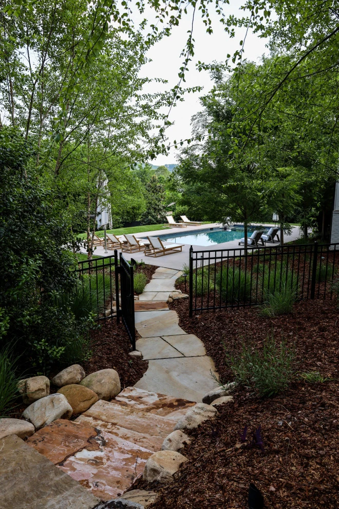 Estate Garden with Pool | Nashville, TN by Gardens Of Babylon Landscapes - Photo 14