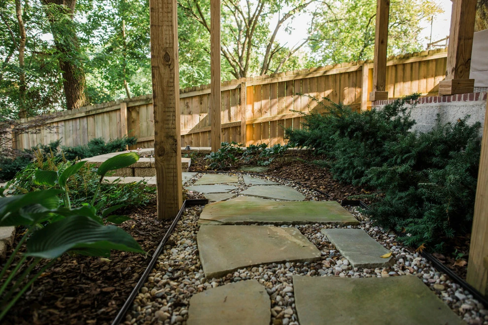 Elegant Transitions with Hardscaping | Nashville, TN by Gardens Of Babylon Landscapes - Photo 8