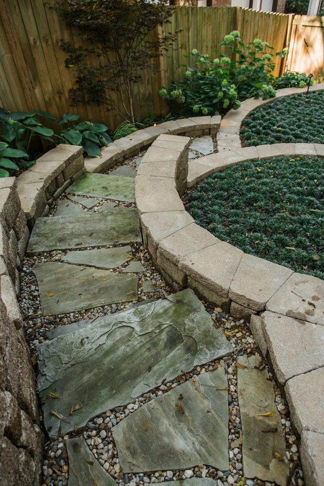 Elegant Transitions with Hardscaping | Nashville, TN by Gardens Of Babylon Landscapes - Photo 9
