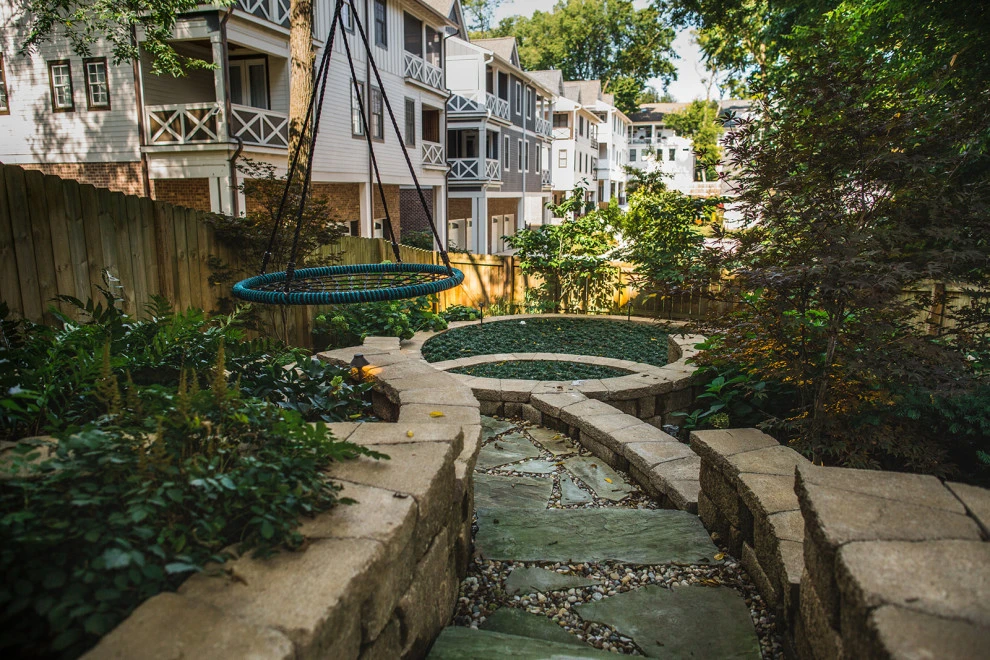 Elegant Transitions with Hardscaping | Nashville, TN by Gardens Of Babylon Landscapes - Photo 5