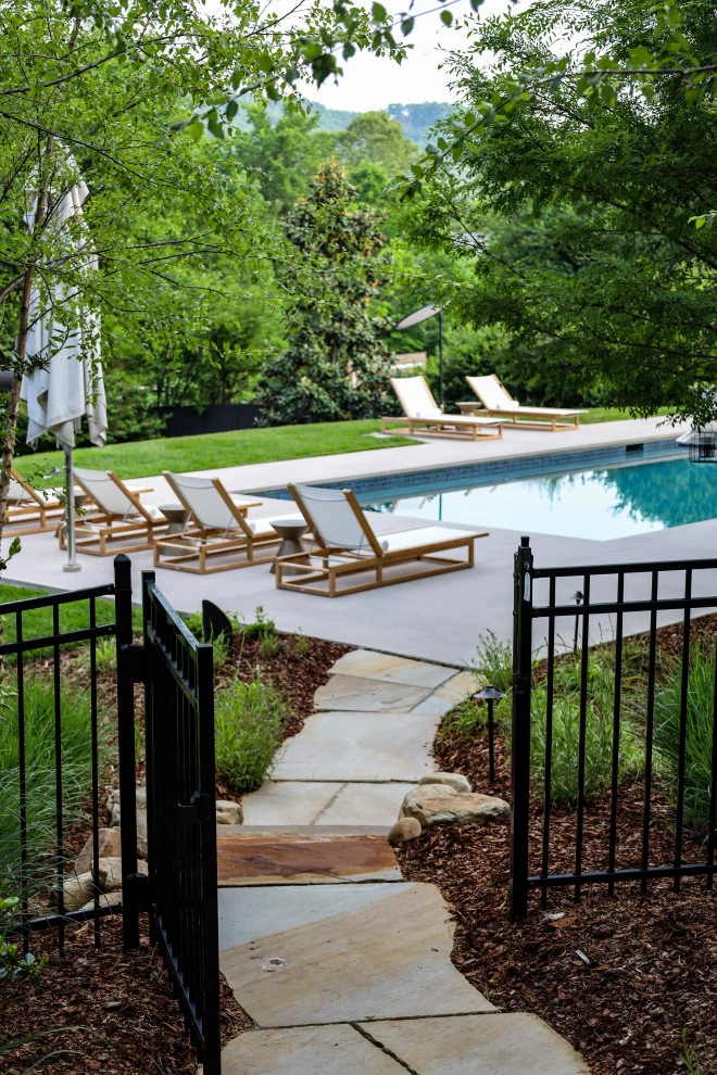 Estate Garden with Pool | Nashville, TN by Gardens Of Babylon Landscapes - Photo 22