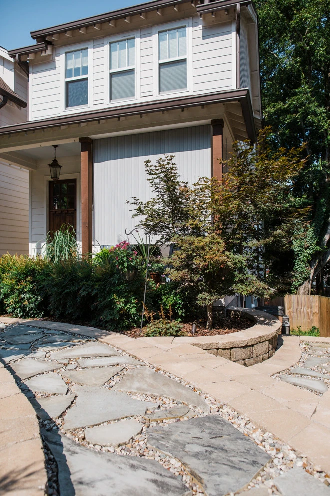 Elegant Transitions with Hardscaping | Nashville, TN by Gardens Of Babylon Landscapes - Photo 4