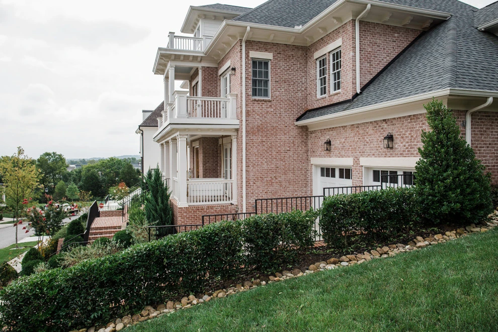 Elevation Challenges & Pool Landscaping | Franklin, TN by Gardens Of Babylon Landscapes - Photo 3