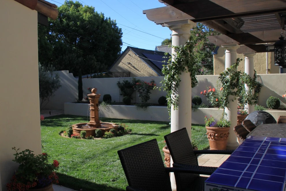 Santa Rosa Mediterranean Courtyard by Geared For Growing Landscape Services - Photo 3