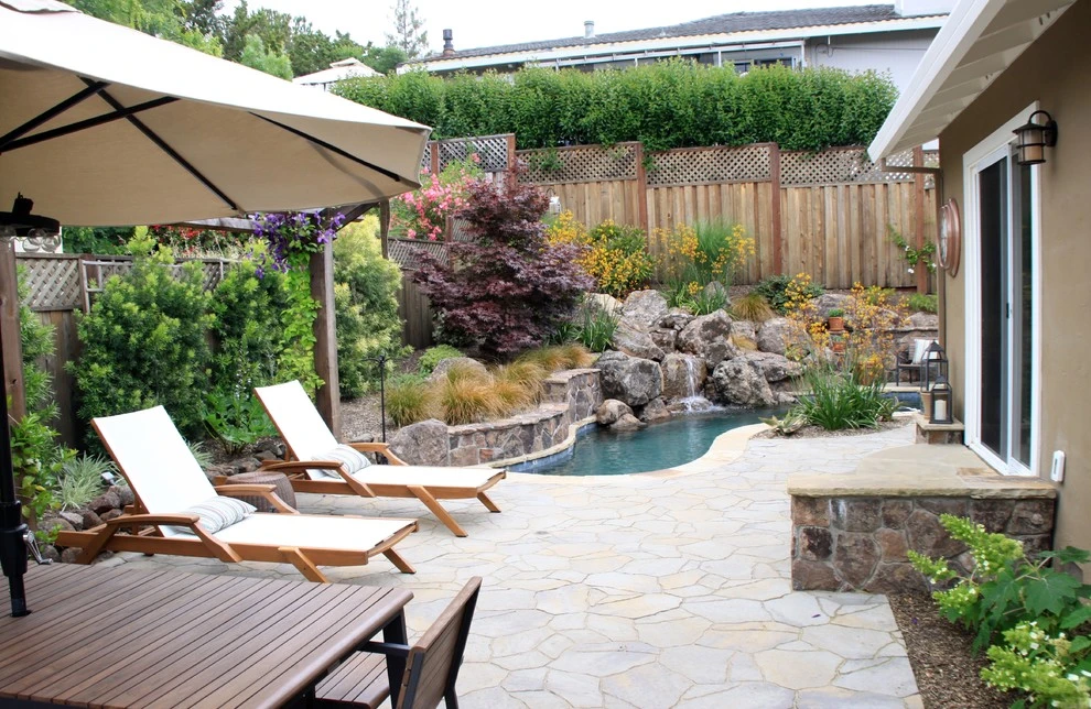 Healdsburg Backyard Pool by Geared For Growing Landscape Services - Photo 4