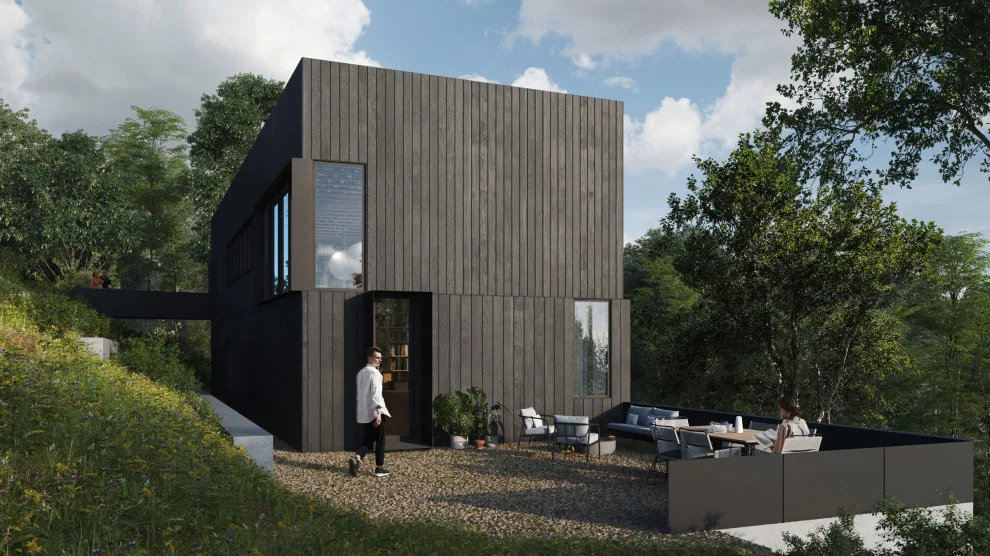 Hillside Retreat by Plural Office Architects - Photo 4