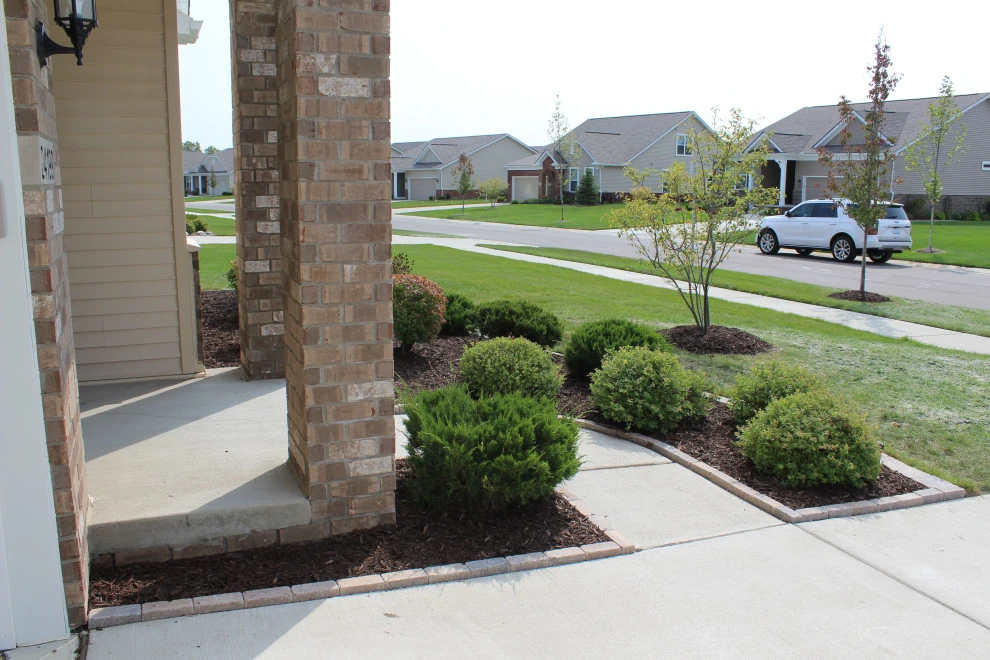 Simple Front Landscape Upgrade by GLC Lawn & Landscaping LLC - Photo 2