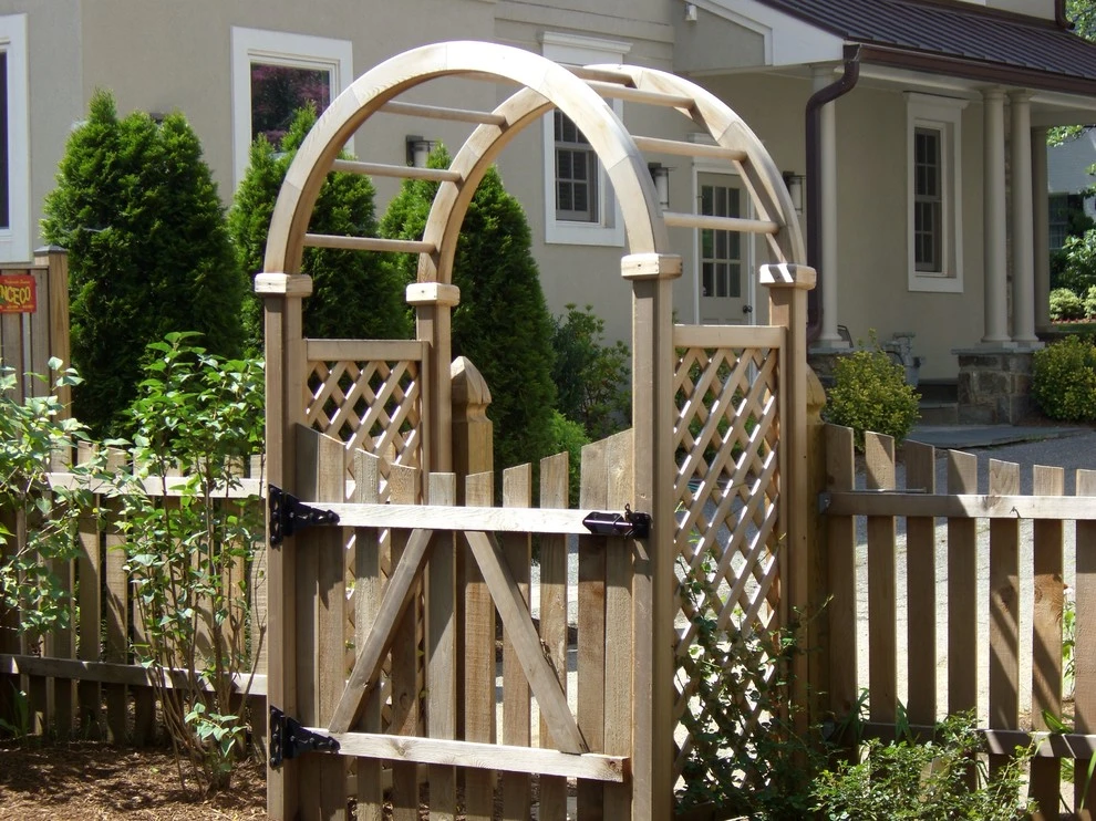 Wood Arbors and Entrances by Green Spaces Landscaping - Photo 7