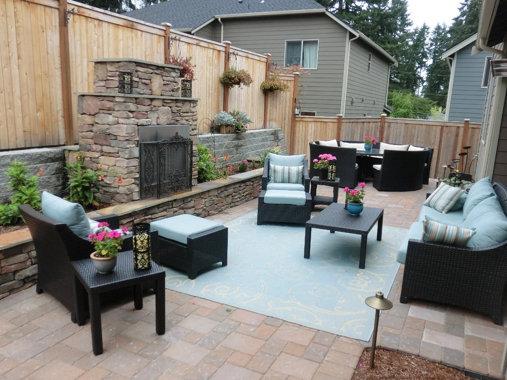 Fire Features by Green Spaces Landscaping - Photo 8