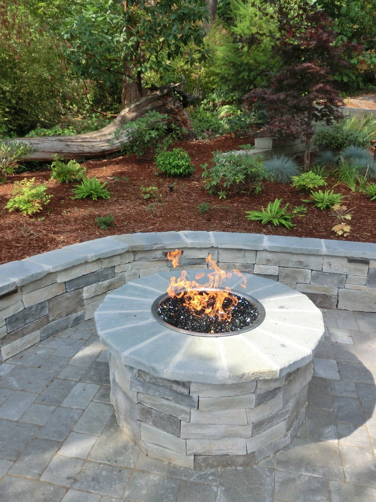 Fire Features by Green Spaces Landscaping - Photo 11
