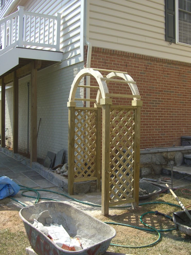 Wood Arbors and Entrances by Green Spaces Landscaping - Photo 6