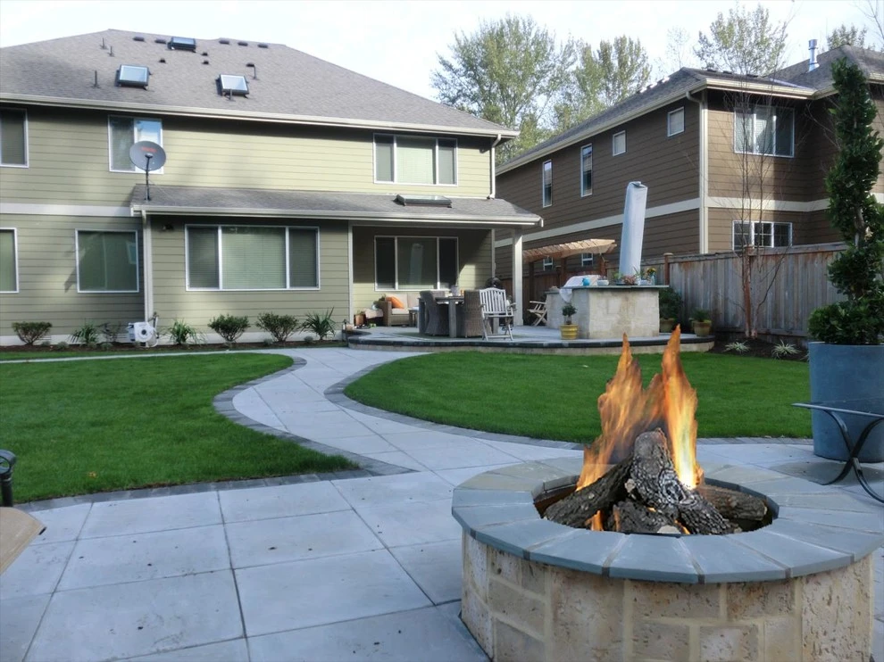 Fire Features by Green Spaces Landscaping - Photo 3