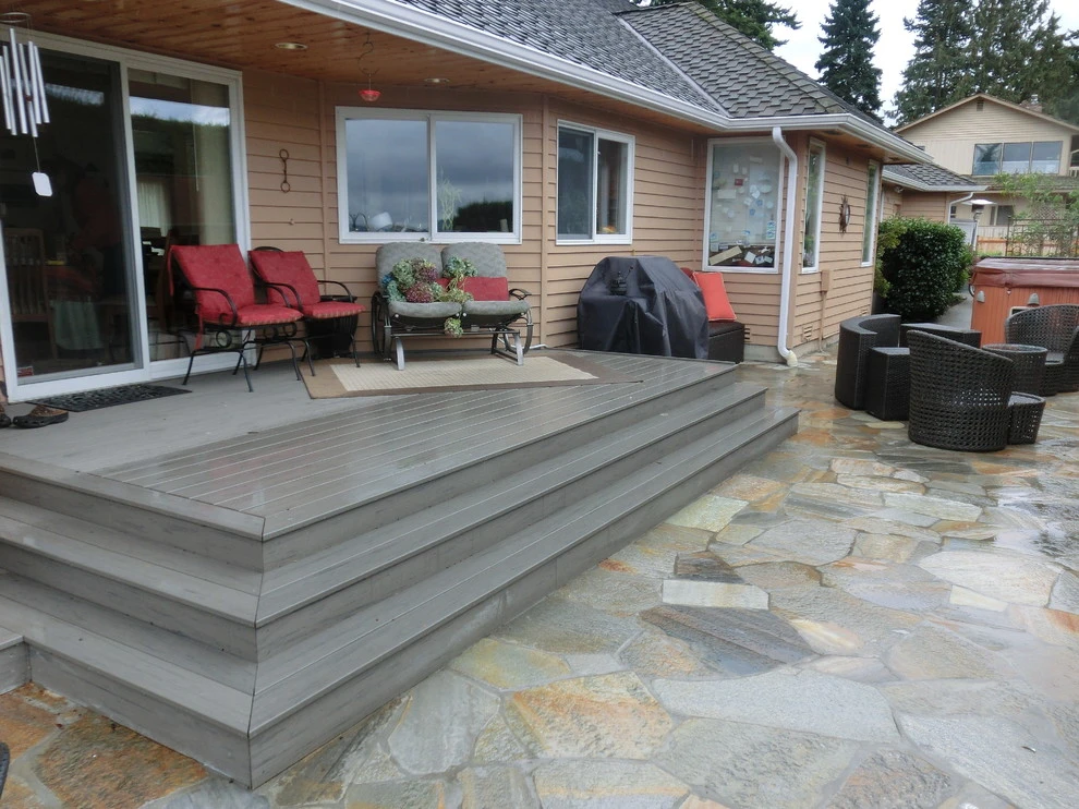 Custom Decks and Steps by Green Spaces Landscaping - Photo 7