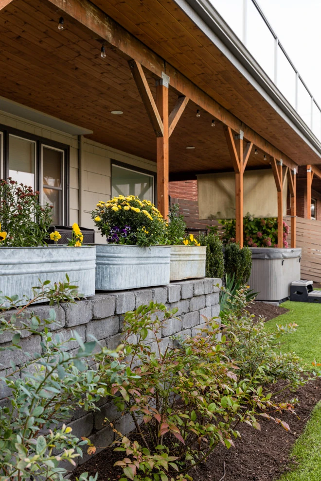 Stone Walls by Green Spaces Landscaping - Photo 22