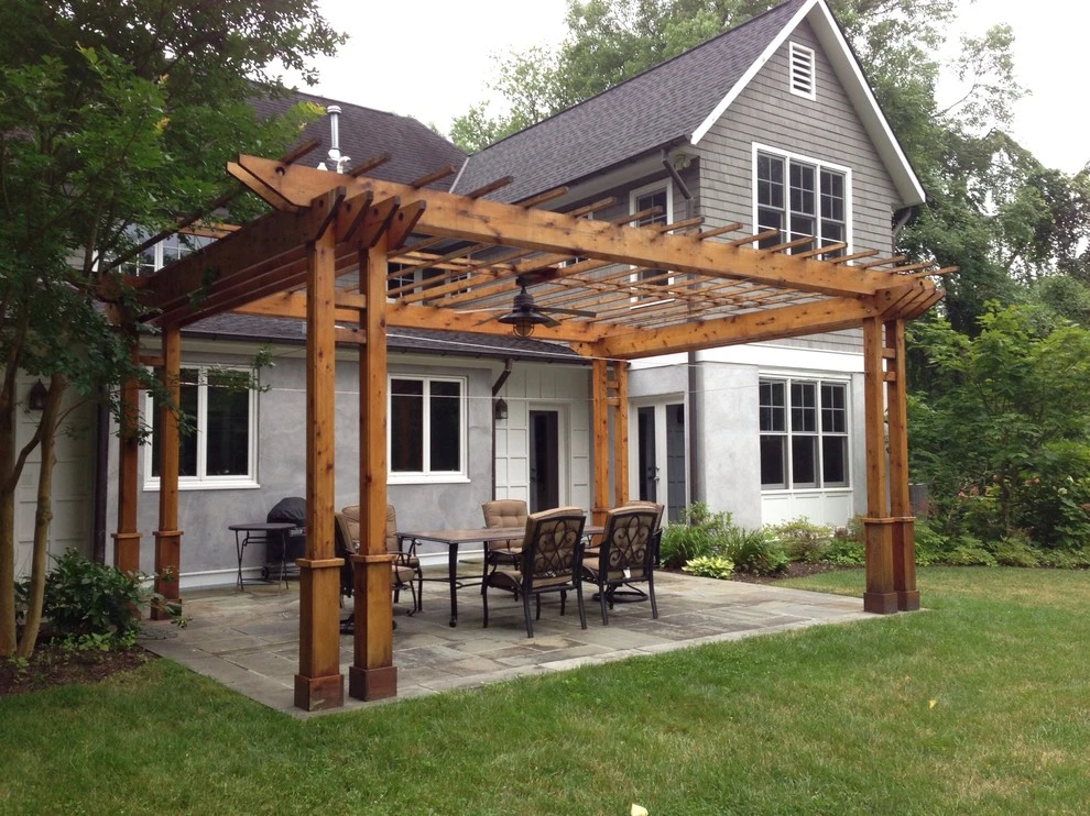 Outdoor Pergolas and Wood Structures by Green Spaces Landscaping - Photo 20