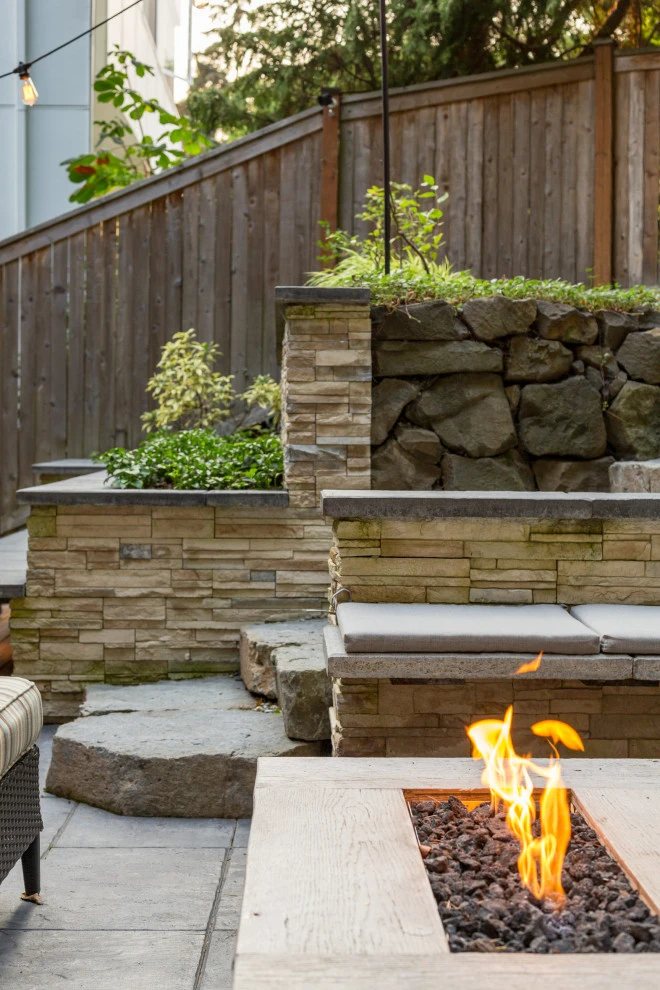 Stone Walls by Green Spaces Landscaping - Photo 6