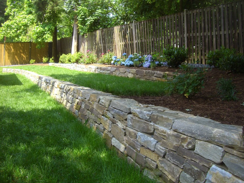 Stone Walls by Green Spaces Landscaping - Photo 8