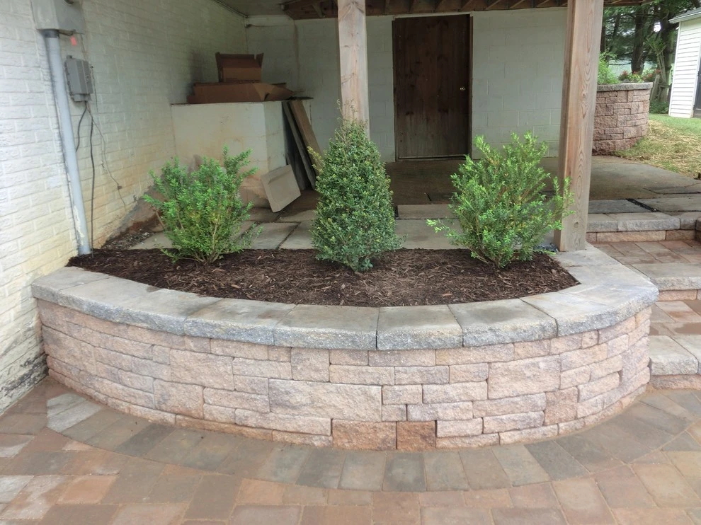 Stone Walls by Green Spaces Landscaping - Photo 23