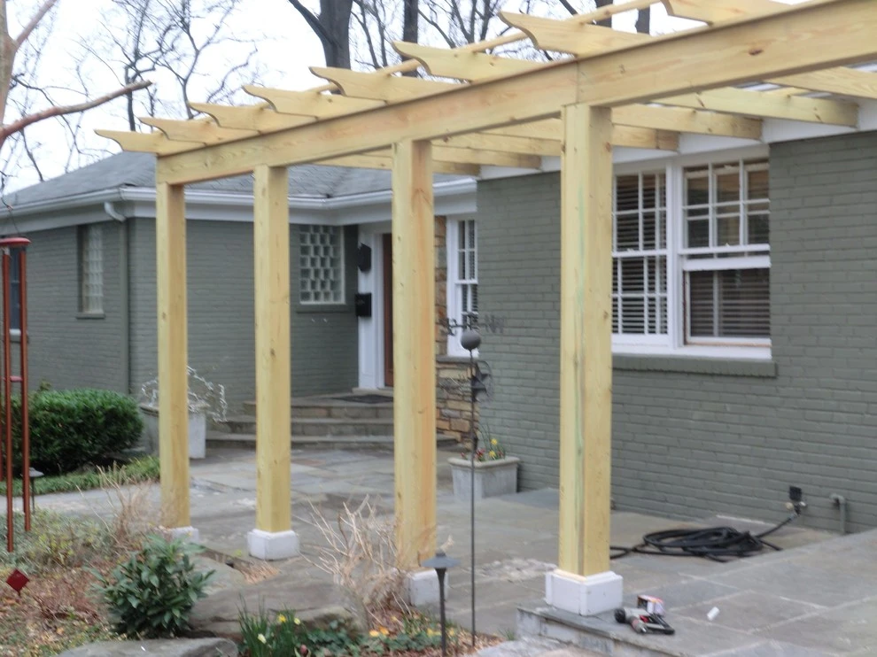 Outdoor Pergolas and Wood Structures by Green Spaces Landscaping - Photo 18
