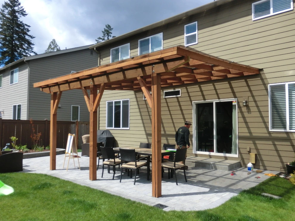 Outdoor Pergolas and Wood Structures by Green Spaces Landscaping - Photo 15