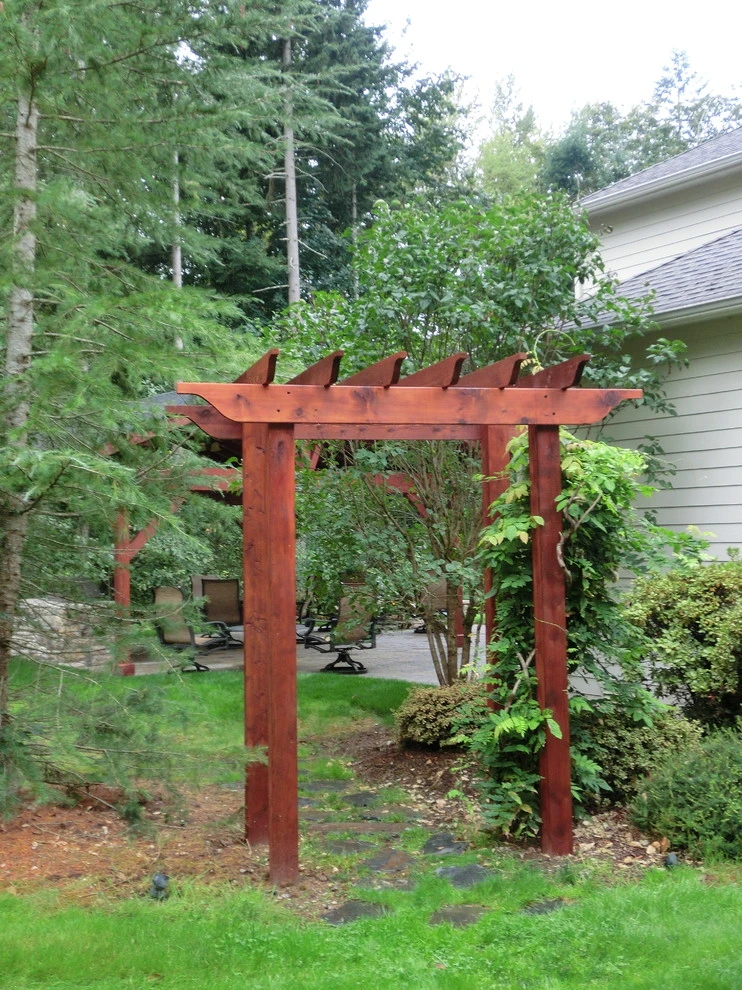 Outdoor Pergolas and Wood Structures by Green Spaces Landscaping - Photo 21