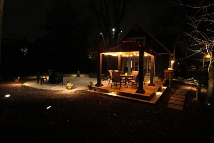 Outdoor Illumination by Green Spaces Landscaping - Photo 7