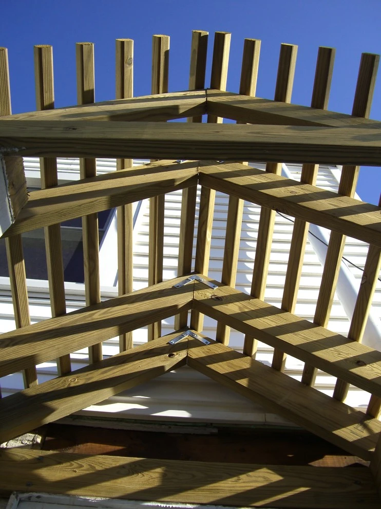 Wood Arbors and Entrances by Green Spaces Landscaping - Photo 12