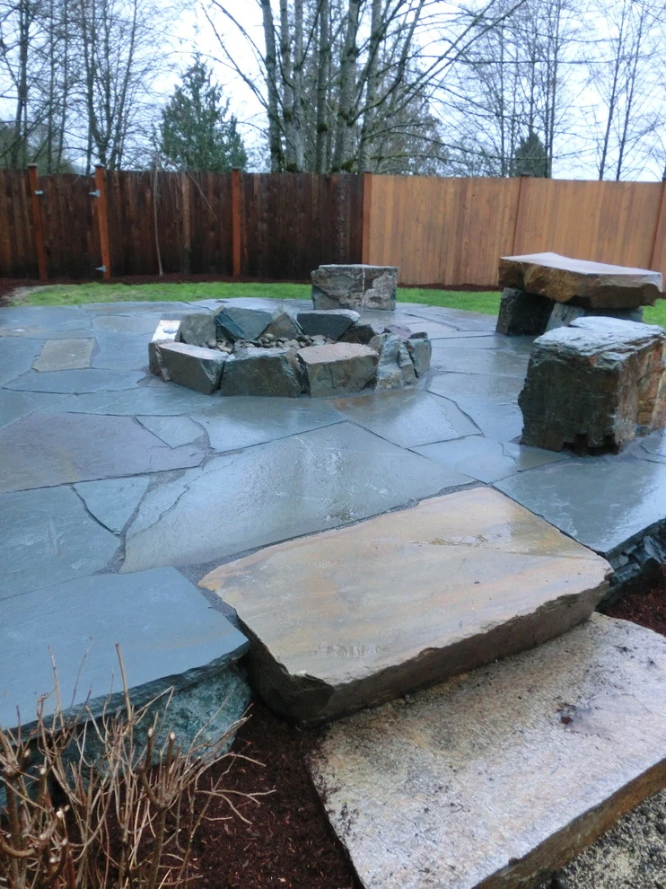 Fire Features by Green Spaces Landscaping - Photo 13
