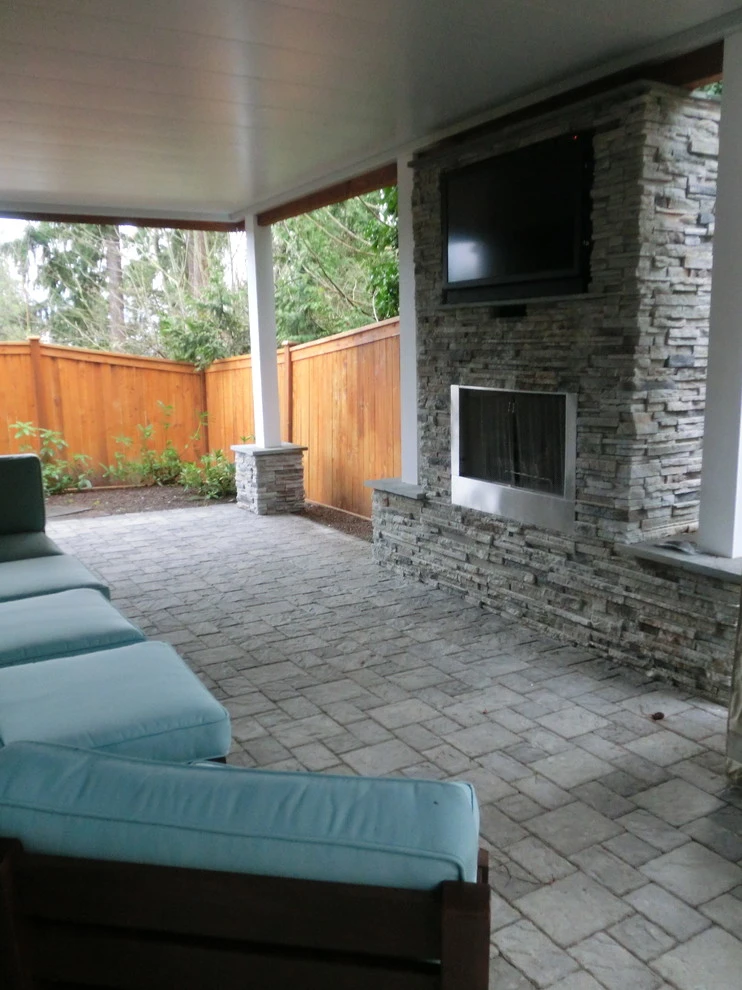 Fire Features by Green Spaces Landscaping - Photo 14