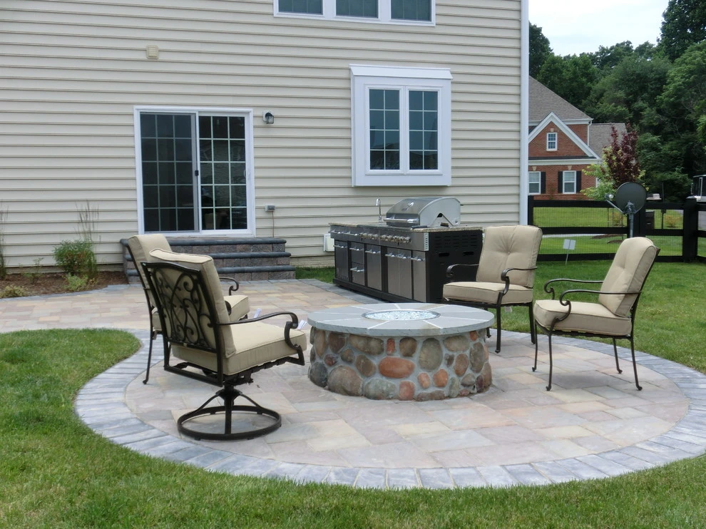 Fire Features by Green Spaces Landscaping - Photo 16