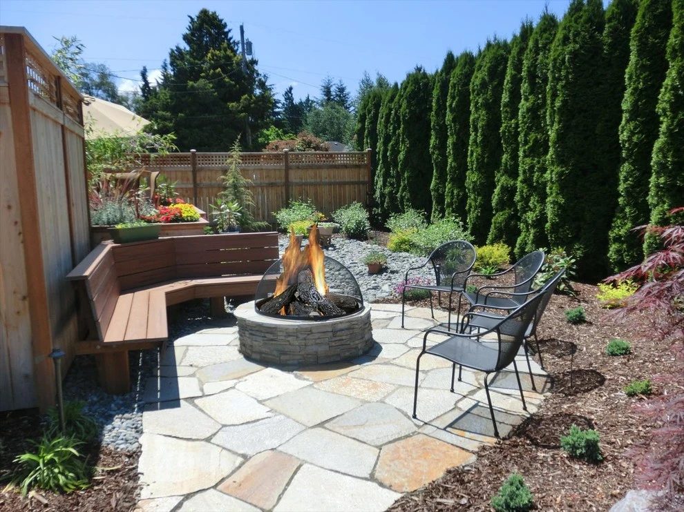 Fire Features by Green Spaces Landscaping - Photo 17