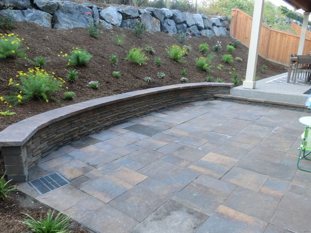Stone Walls by Green Spaces Landscaping - Photo 16