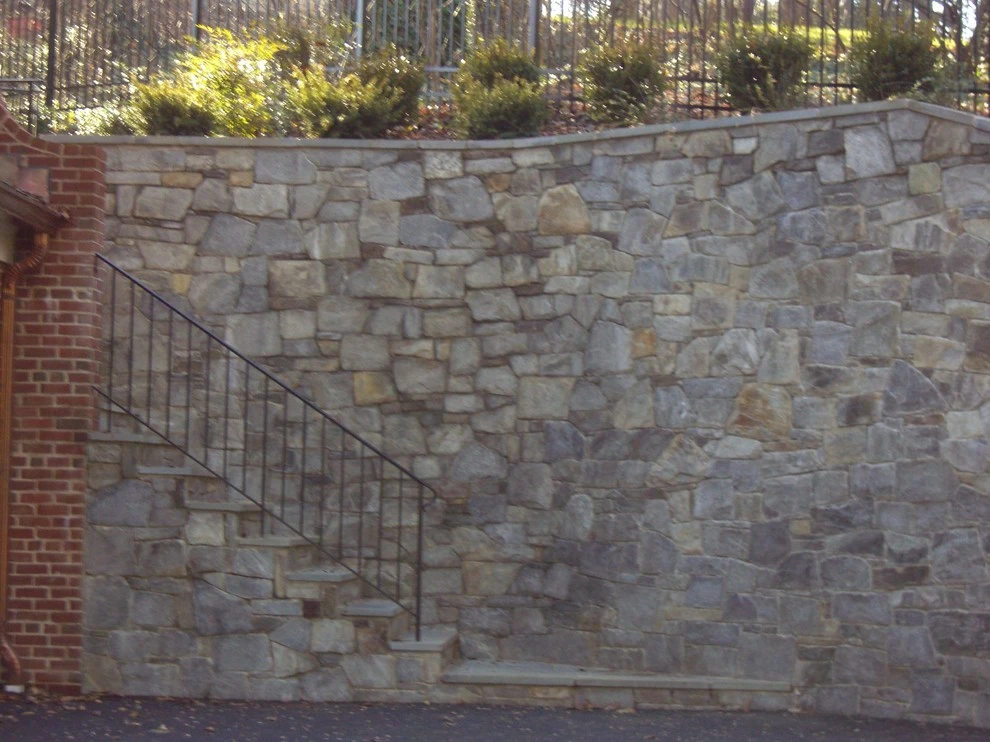 Stone Walls by Green Spaces Landscaping - Photo 15