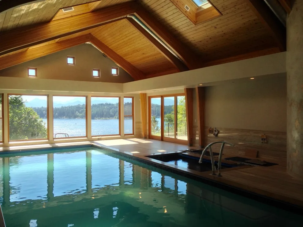Indoor Swimming Pool by Tom Kuniholm Architects - Photo 6