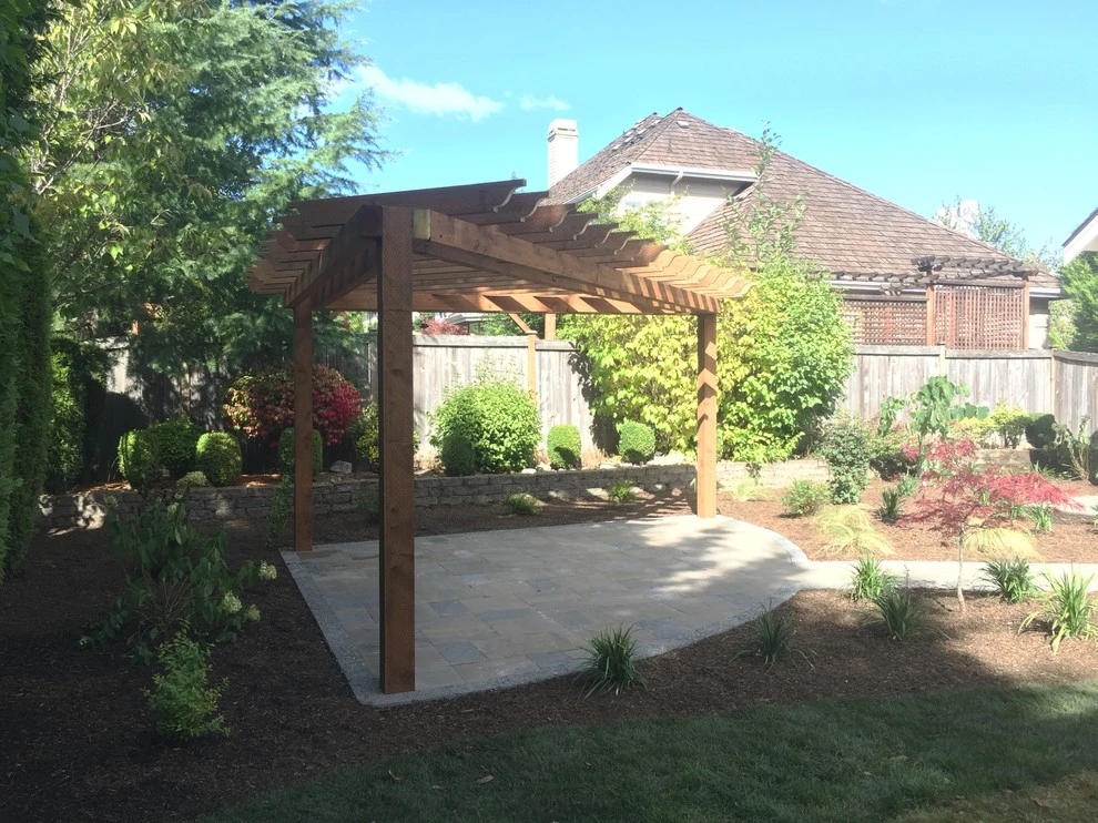 Outdoor Pergolas and Wood Structures by Green Spaces Landscaping - Photo 9