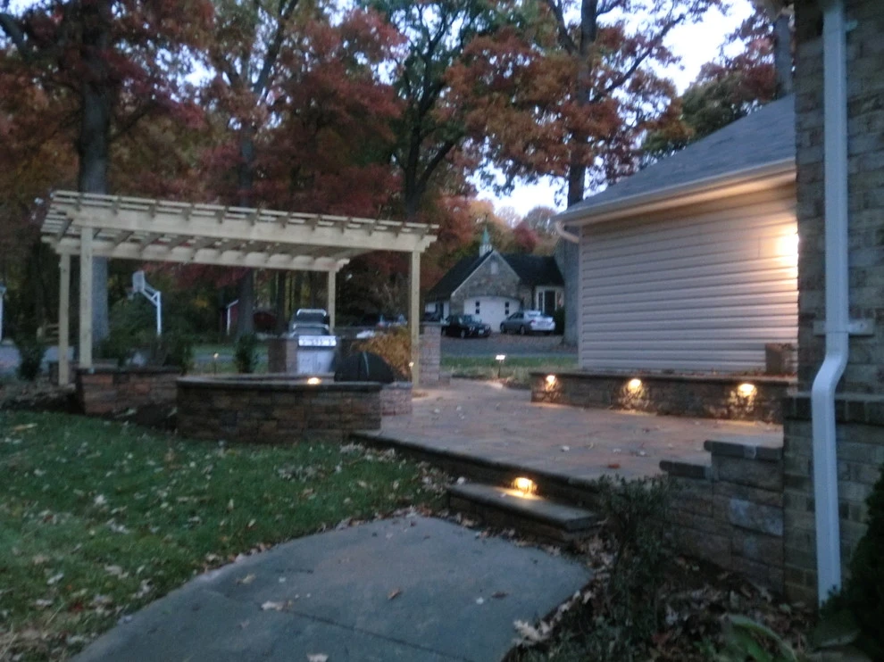 Outdoor Illumination by Green Spaces Landscaping - Photo 4