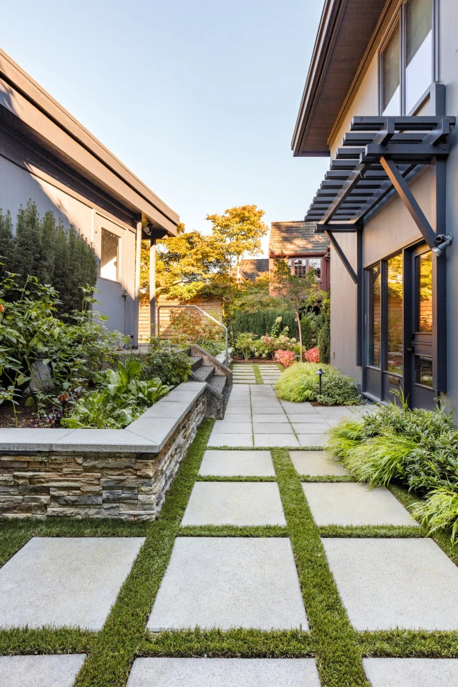 Walkways and Steps by Green Spaces Landscaping - Photo 38