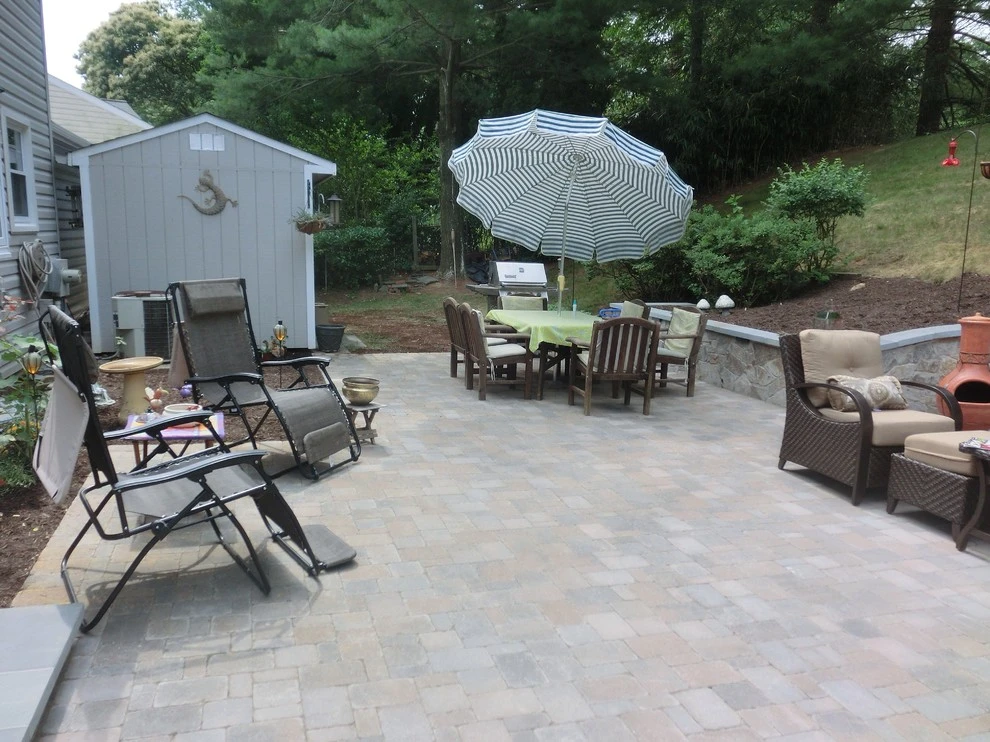Paver Patios and Walks by Green Spaces Landscaping - Photo 13