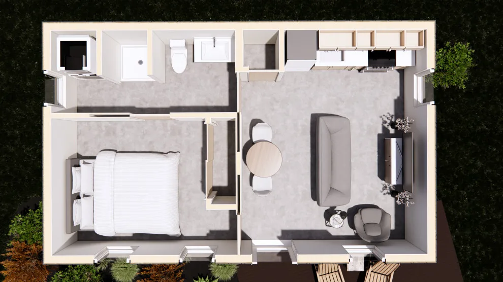 400 Square Foot Accessory Dwelling Unit by Spacehouse - Photo 4