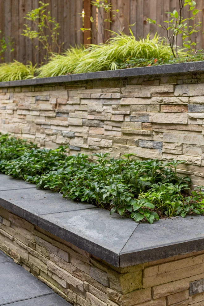 Stone Walls by Green Spaces Landscaping - Photo 12