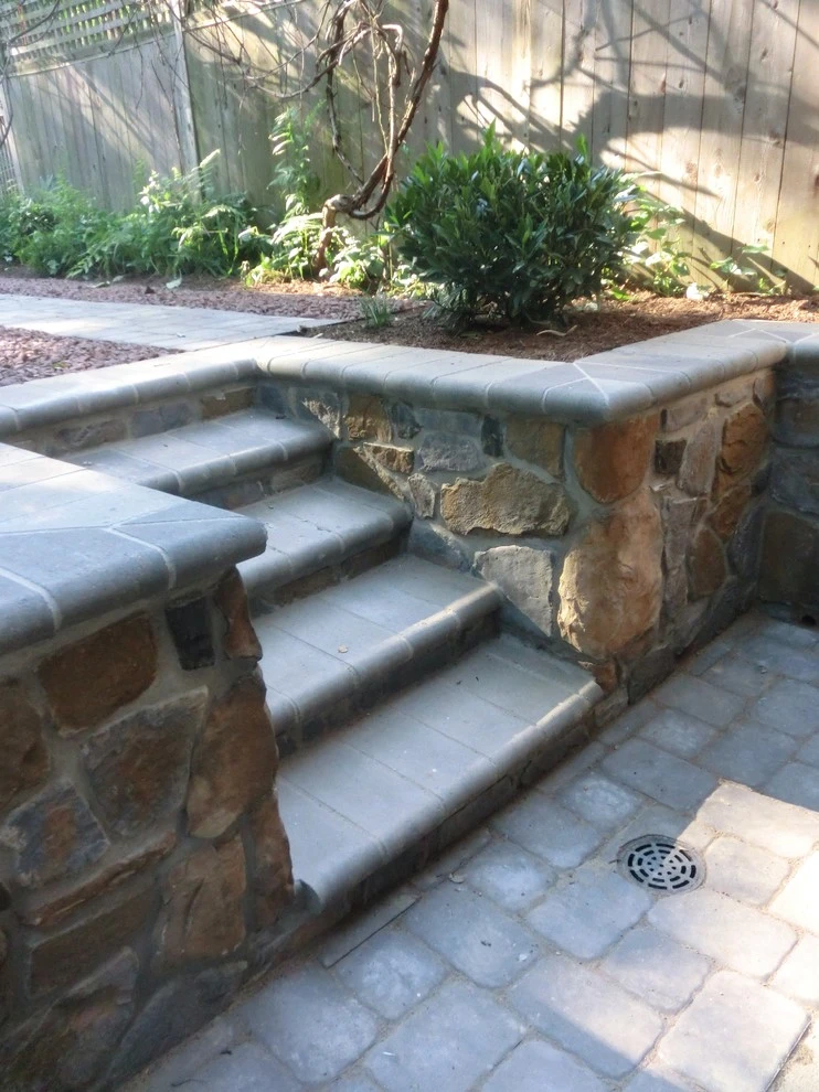 Stone Walls by Green Spaces Landscaping - Photo 25